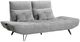 Homelegance® Quonsett Gray Sofa with Power Adjustable Seat Depth and Manual Adjustable Headrests-0
