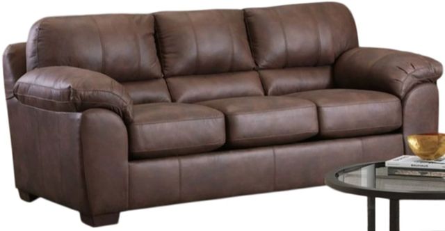 American Wholesale Furniture Wildwood Chocolate Sofa-0