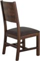 International Furniture Direct Parota Brown Side Chair-4