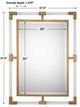 Uttermost® Balkan Gold Wall Mirror-2