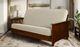 Kodiak Furniture Alexa Black Walnut/Monte Toro Shell Full Futon-1
