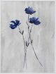 Stylecraft Indigo Botanical III Gray/White Wall Art-1