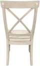 Riverside Furniture Aberdeen Weathered Worn White X-Back Dining Side Chair-4