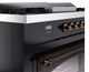 Ilve® Nostalgie II Noblesse 60'' Glossy Black Pro Style Dual Fuel Range with Burnished Trim-4