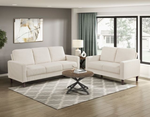 Homelegance® Crandall Beige Loveseat-1