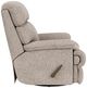 Flexsteel® Geneva Silver Overcast Swivel Gliding Recliner-2