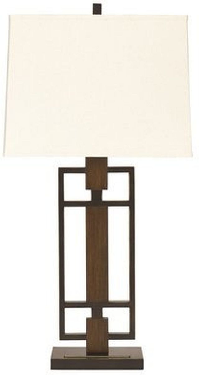 Signature Design by Ashley® Omaris 2-Piece Bronze Table Lamp-2