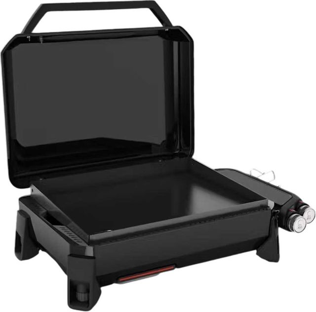 Weber® Slate® 2-Burner Black Tabletop Liquid Propane Griddle-4
