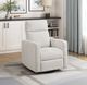Homelegance® Olathe Newsprint Manual Swivel Glider Reclining Chair-1