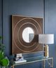 A & B Home Brown/Gold Carved Mirror-5
