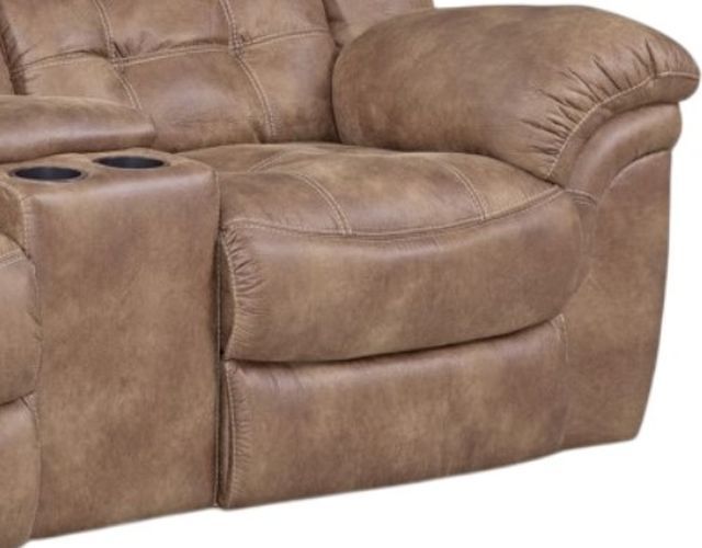 HomeStretch Frontier Almond 81'' Manual Reclining Loveseat-1