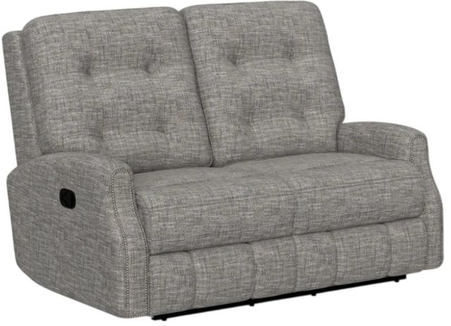 Flexsteel® Customizable Devon Fabric Manual Reclining Loveseat-1