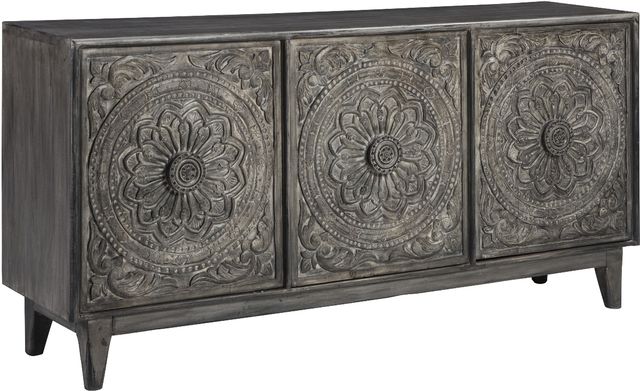 Signature Design by Ashley® Fair Ridge Dark Brown Cabinet-0