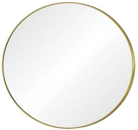 Renwil® Grady Plated Satin Brass Mirror-1