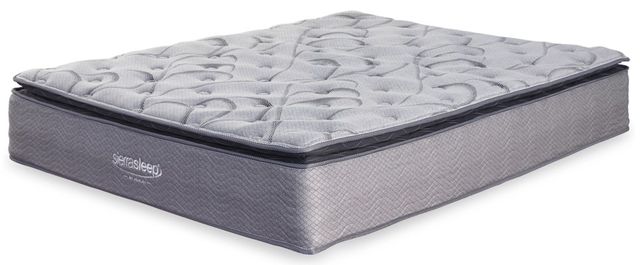 Sierra Sleep® By Ashley® Curacao 2-Piece 13" Plush Pillow Top and Better Adjustable Base King Mattress Set-1