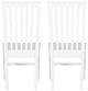Linon Tory 2-Piece White Dining Chair Set-5