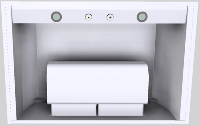 Vent-A-Hood® Designer Series 36" White Wall Mounted Range Hood-3