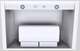 Vent-A-Hood® Designer Series 36" White Wall Mounted Range Hood-3