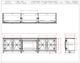 Legends Home Ithaca Bourbon/Sandstone 96" Fireplace Console-2
