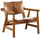 Dovetail Furniture Dunbar Brown/White Occasional Chair-0