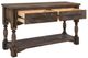 International Furniture Direct Dutton Brown Console-3