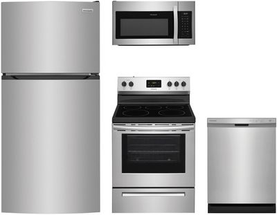 Frigidaire 4-Piece Stainless Steel Kitchen Package 