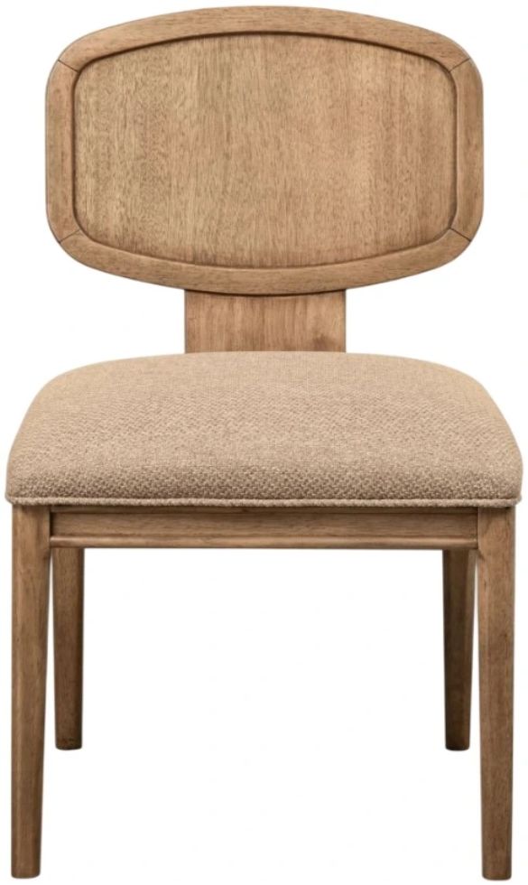 Modus Furniture Carlisle Toffee Crunch Upholstered Dining Side Chair-2