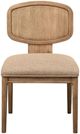 Modus Furniture Carlisle Toffee Crunch Upholstered Dining Side Chair-2