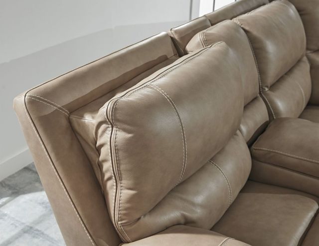 Signature Design by Ashley® Ricmen 3-Piece Putty Power Reclining Sectional-2