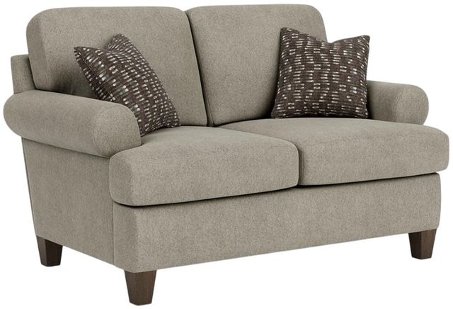 Flexsteel® Moxy Silver Pebble Loveseat-0