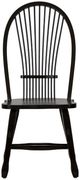 Liberty Furniture Treasures Black Sheaf Back Side Chair-1