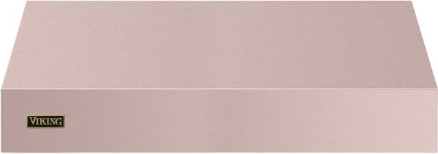 Viking 5 Series 36" Blush Wall Mounted Range Hood with Ventilator in Brushed Brass Trim-0