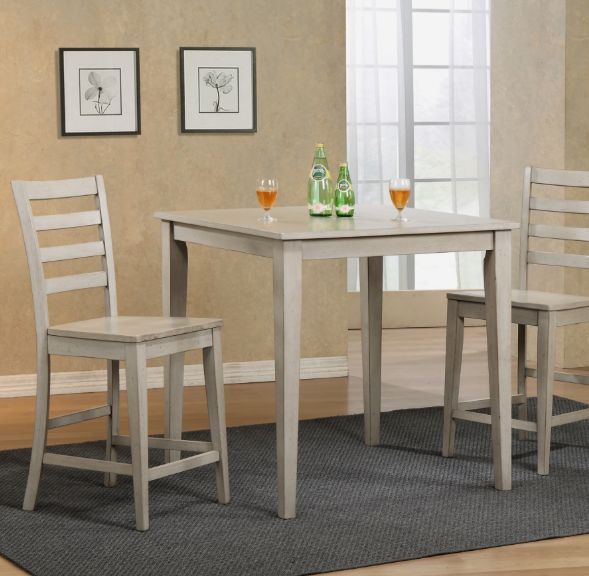 Winners Only® Carmel Gray Bar Stool-1