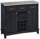 homestyles® Buffet Of Buffets Black/Stainless Steel Server-0
