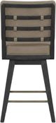 Bernards Elure Peppercorn Swivel Counter Stool-2