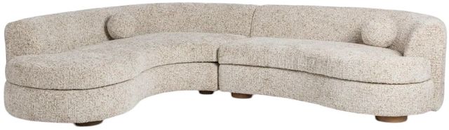 Classic Home Concord 2-Piece Frosty Oat Sectional Set-2