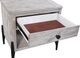aspenhome® Zane Parchment 1-Drawer Nightstand-2