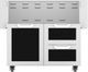 Hestan® 36" Outdoor Double Door and Drawer Tower Cart-Stealth-0