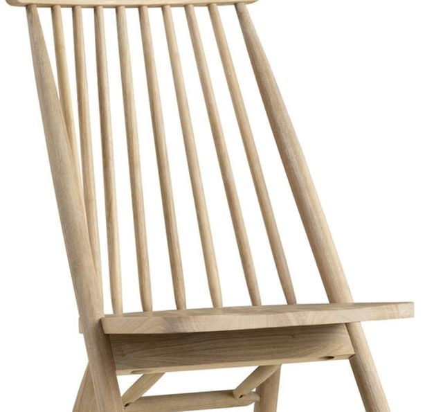Intercon Arcadia Antique Oak Rake Back Windsor Chair-1