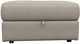 La-Z-Boy® Tahoe Khaki Storage Ottoman-1