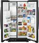 Amana® 36" 24.6 Cu. Ft. Black Side-By-Side Refrigerator-2