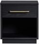 TOV Furniture Marlow Black Nighstand with Drawer-3