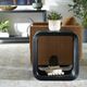 Uttermost® Compton Black Side Table-1