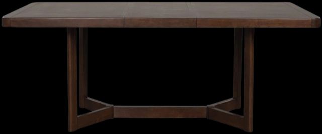 Signature Design by Ashley® Dilenno Dark Brown Rectangular Dining Table-1