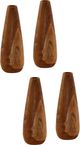 Dovetail Furniture Emsleigh 4-Piece Natural Vase Set-0
