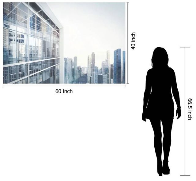 Classy Art Skyscraper Wall Art-2