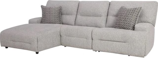 Signature Design by Ashley® Acklen Place 3-Piece Pewter Left-Arm Facing Power Reclining Sectional and Chaise-0