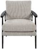 Uttermost® Sebastian Dark Bronze/Ivory Accent Chair-3