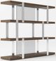 VIG Furniture Modrest Brewer Walnut Bookcase-0