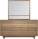 Coaster® Stillwater Weathered Oak Dresser and Mirror Set-3